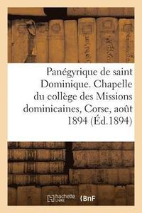 bokomslag Panegyrique de Saint Dominique
