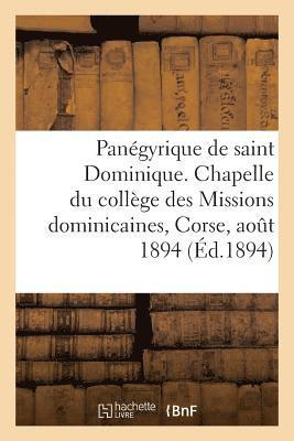 bokomslag Panégyrique de Saint Dominique
