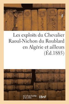 bokomslag Les Exploits Du Chevalier Raoul-Nichon Du Roublard En Algérie Et Ailleurs