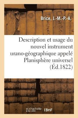 Description Et Usage Du Nouvel Instrument Urano-Geographique Appele Planisphere Universel 1