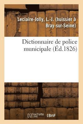 Dictionnaire de Police Municipale 1