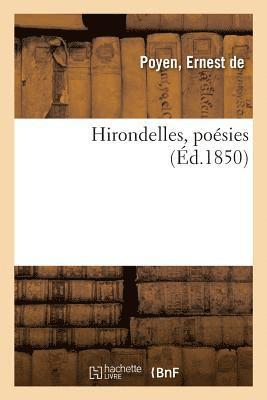 bokomslag Hirondelles, Poésies