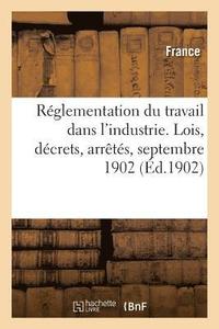 bokomslag Réglementation Du Travail Dans l'Industrie. Lois, Décrets, Arrêtés, Septembre 1902