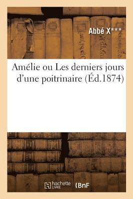 bokomslag Amélie ou Les derniers jours d'une poitrinaire