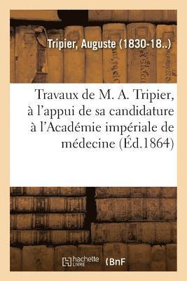 bokomslag Notice sur les travaux de M. A. Tripier