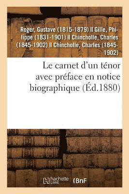 carnet d'un ténor avec préface en notice biographique