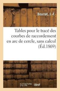 bokomslag Tables Pour Le Trace Des Courbes de Raccordement En ARC de Cercle, Sans Calcul, Sans Connaitre