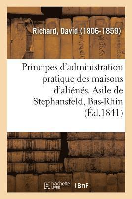 Programme de Quelques Principes d'Administration Pratique Des Maisons d'Alins 1