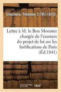 bokomslag Lettre À M. Le Bon Monnier, Rapporteur de la Chambre Des Pairs