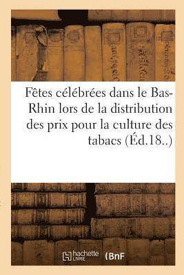 bokomslag Fêtes Célébrées Dans Le Département Du Bas-Rhin