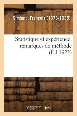 Statistique Et Exprience, Remarques de Mthode 1