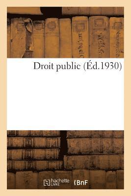 Droit Public 1