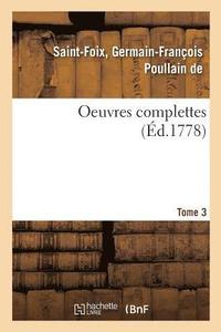 bokomslag Oeuvres Complettes. Tome 3