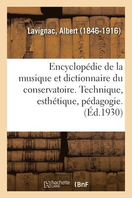 Encyclopdie de la Musique Et Dictionnaire Du Conservatoire. 2,5 1