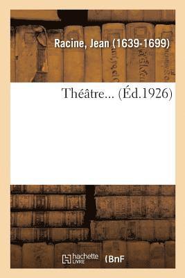 bokomslag Théâtre...