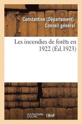 bokomslag Les Incendies de Forets En 1922