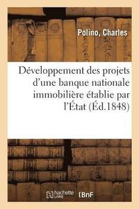 bokomslag Developpement Des Projets d'Une Banque Nationale Immobiliere Etablie Par l'Etat