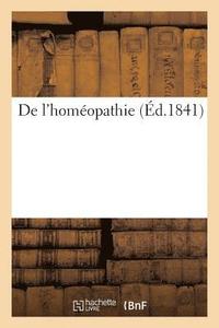 bokomslag de l'Homeopathie