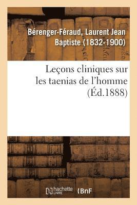 bokomslag Leons Cliniques Sur Les Taenias de l'Homme