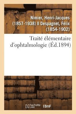 Trait lmentaire d'Ophtalmologie 1