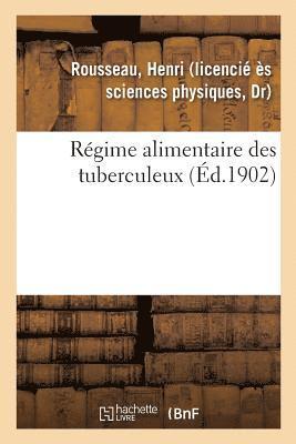 bokomslag Régime Alimentaire Des Tuberculeux
