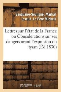 bokomslag Lettres Sur l'Etat de la France
