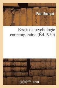 bokomslag Essais de Psychologie Contemporaine. Tome 1