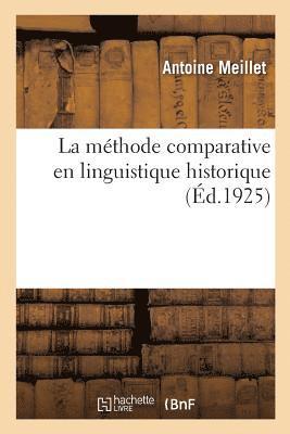 La mthode comparative en linguistique historique 1