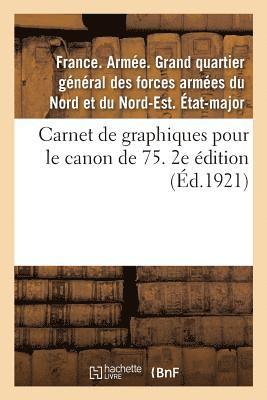 bokomslag Carnet de Graphiques Pour Le Canon de 75. 2e Edition