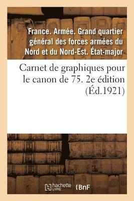 bokomslag Carnet de Graphiques Pour Le Canon de 75. 2e Édition