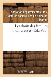 bokomslag Les Droits Des Familles Nombreuses