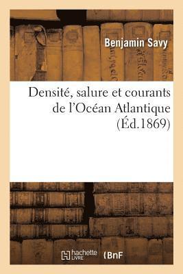 bokomslag Densite, Salure Et Courants de l'Ocean Atlantique