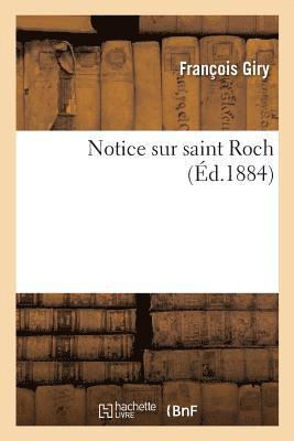 bokomslag Notice Sur Saint Roch