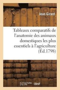 bokomslag Tableaux Comparatifs de l'Anatomie Des Animaux Domestiques Les Plus Essentiels  l'Agriculture