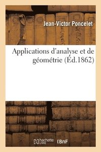 bokomslag Applications d'Analyse Et de Gomtrie
