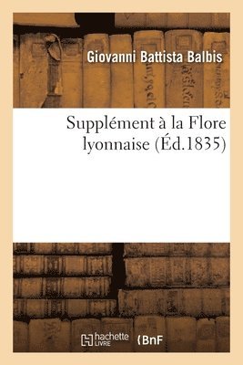 Supplment  La Flore Lyonnaise 1