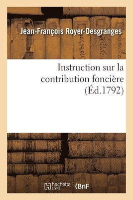 bokomslag Instruction Sur La Contribution Foncière
