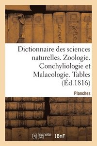 bokomslag Dictionnaire Des Sciences Naturelles. Planches. Zoologie. Conchyliologie Et Malacologie. Tables