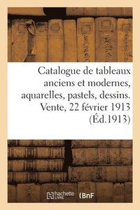 bokomslag Catalogue de Tableaux Anciens Et Modernes, Aquarelles, Pastels, Dessins Par H. Van Avercamp