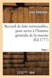 bokomslag Recueil Historique Et Chronologique de Faits Mmorables