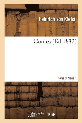 bokomslag Contes. Tome 3. Série 1