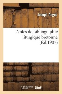 bokomslag Notes de bibliographie liturgique bretonne