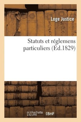 bokomslag Statuts et rglemens particuliers