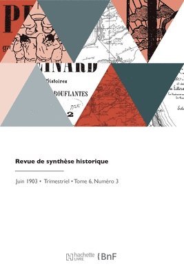 Revue de synthse historique 1