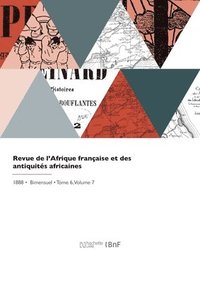 bokomslag Revue de l'Afrique franaise et des antiquits africaines