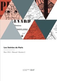 bokomslag Les Soires de Paris