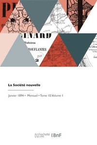 bokomslag Société nouvelle
