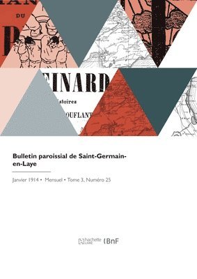 bokomslag Bulletin paroissial de Saint-Germain-en-Laye