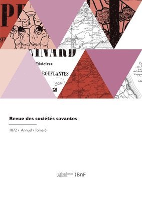 bokomslag Revue des sociétés savantes