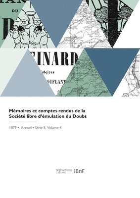 Societe Du Doubs, SOCIETE DU DOUBS - Mémoires Et Comptes Rendus de la Société Libre d'Émulation Du Doubs, Häftad